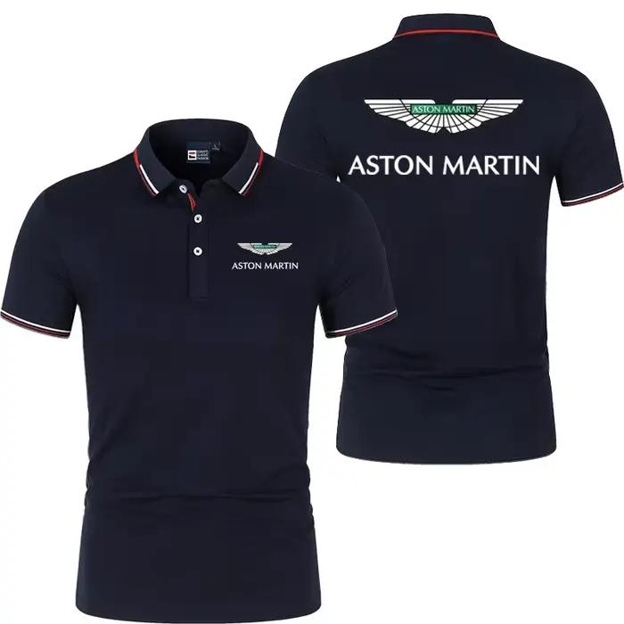 Polo pour homme avec logo Aston Martin Racing