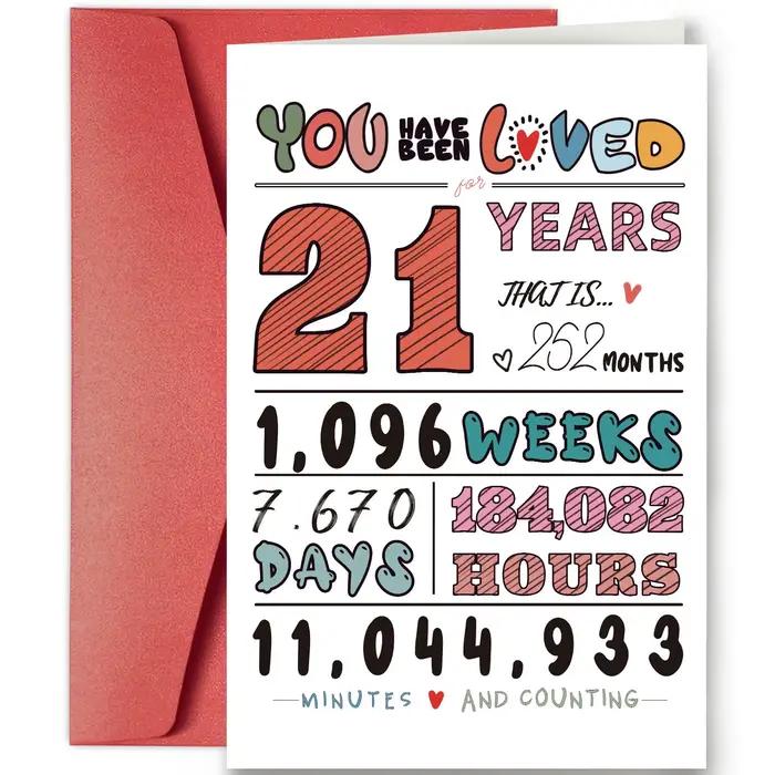 1 carte d'anniversaire amusante pour garçons et filles 12
