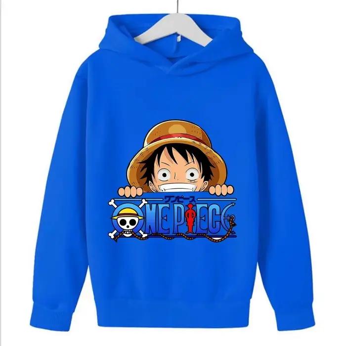 Sweat-shirt à capuche de l'anime « One Piece » pour la version « Wanderer Roronoa Luffy ». Style streetwear