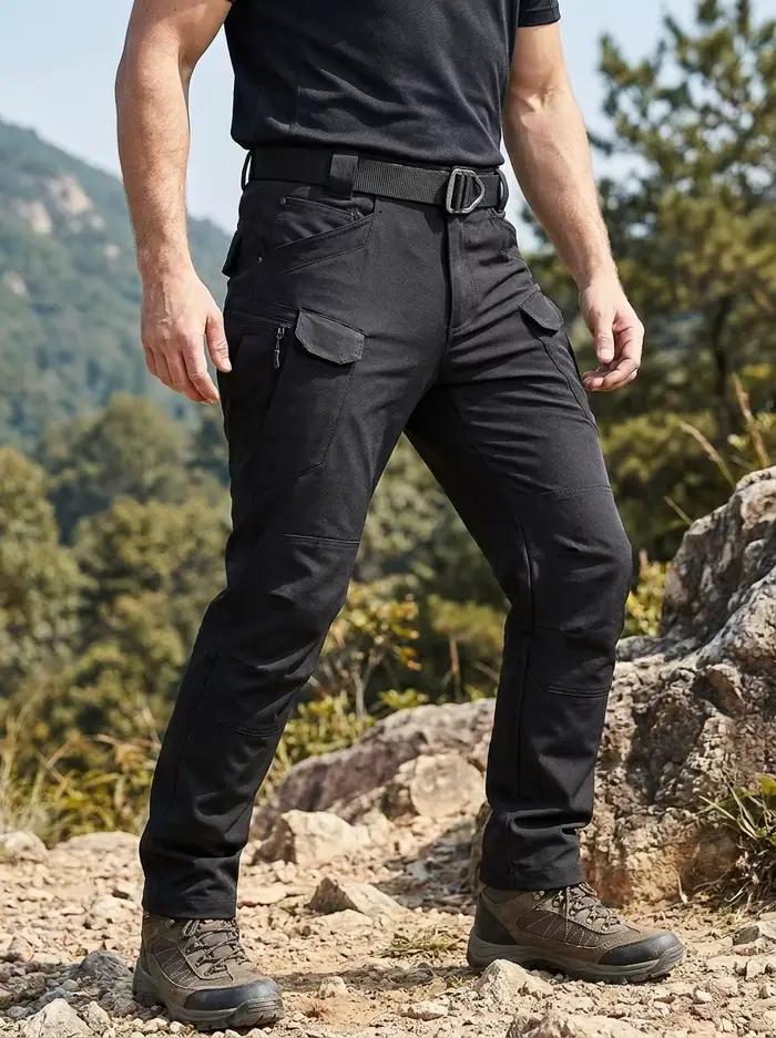 Pantalons de randonnée pour hommes, pantalons tactiques utilitaires pour la randonnée, le trekking, l'escalade et le camping