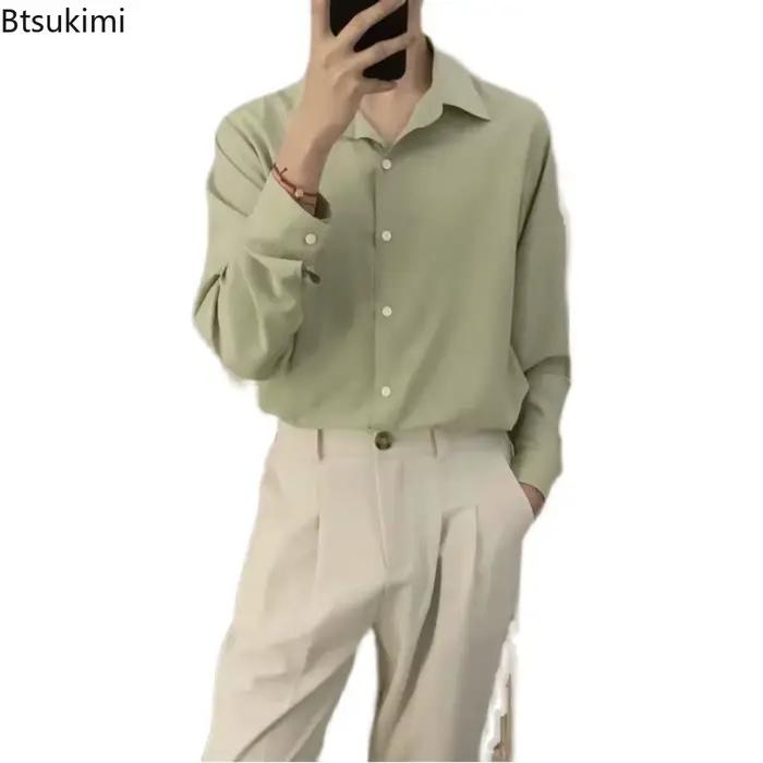 Chemises blanches classiques pour hommes