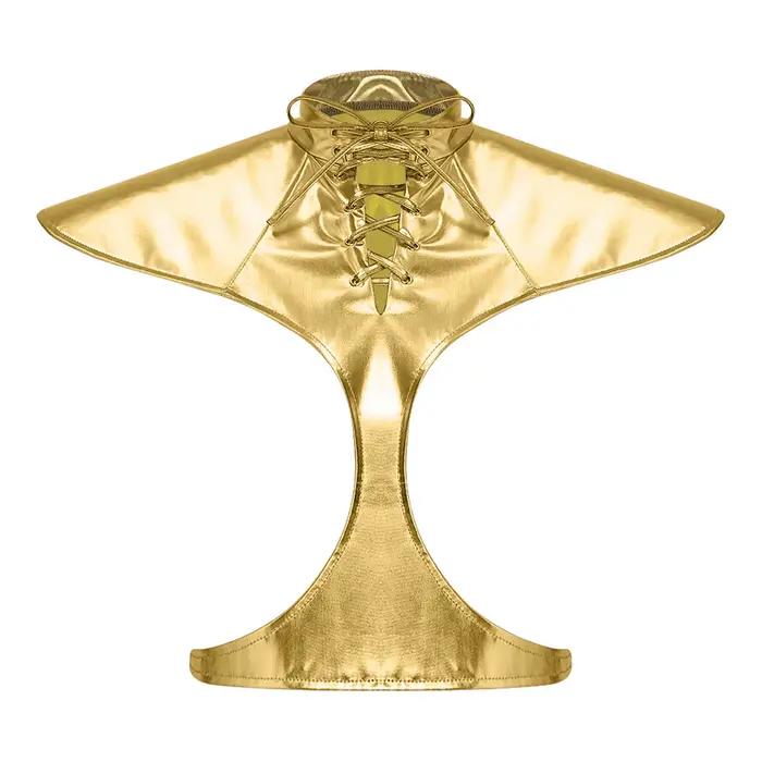 Haut court holographique pour femme