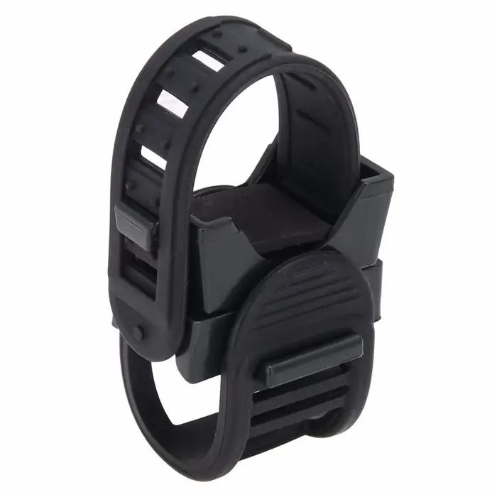 360 ° Support de variété de vélo réglable, lampe de poche de vélo, pince de torche, support de monta