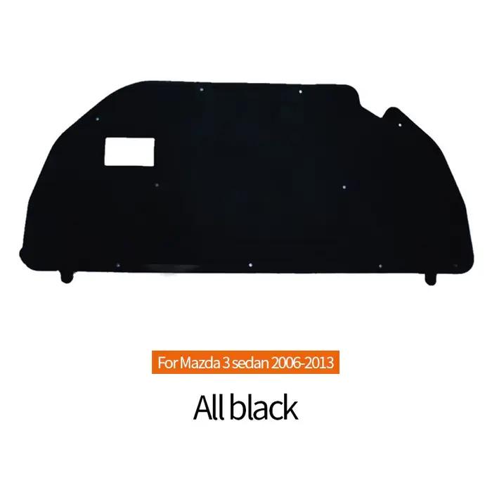 Coton d'isolation phonique de capot pour Mazda 3, berline 2006 -2013, intérieur doublé avec accessoi
