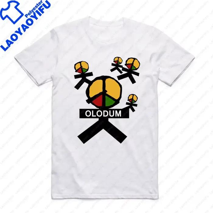 T-shirt rétro hommes femmes imprimer graphique t-shirts Antiwar Michael Jackson MJ OLODUM t-shirt ét