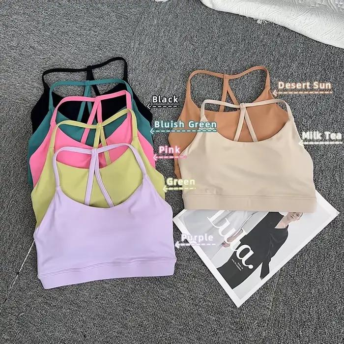Soutien-gorge de sport pour femmes, sexy, résistant aux chocs, séchage rapide, pour la course à pied