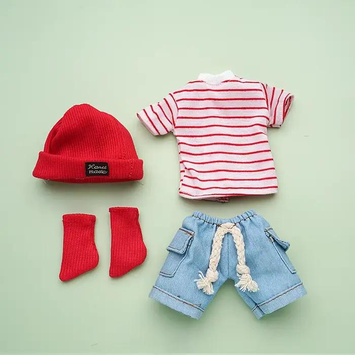 Vêtements de poupée adaptés aux poupées 30CM BJD 1/6, T-shirt et short (non adaptés aux poupées rebo