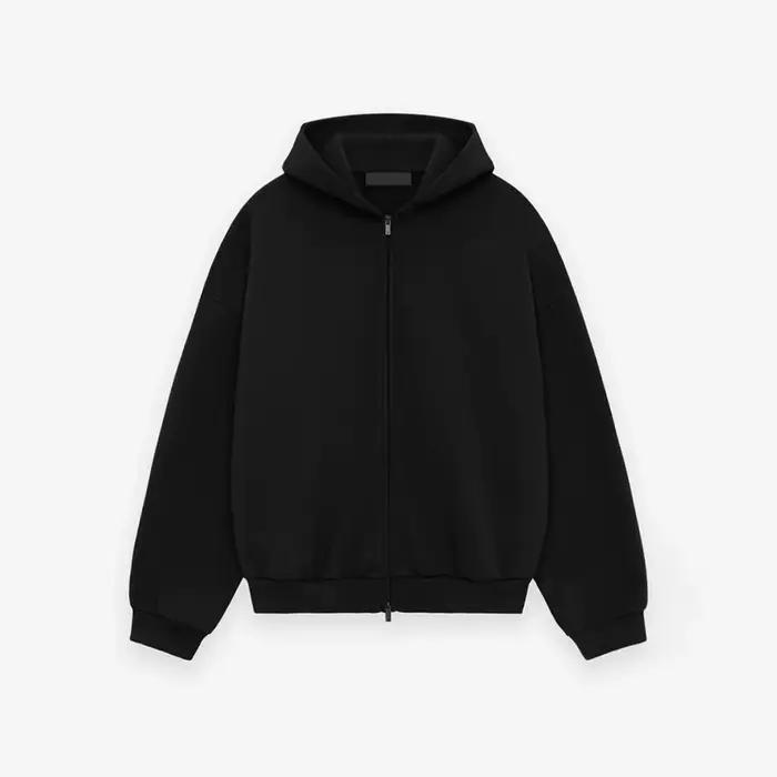Nouvelle collection tendance : Sweat à capuche zippé imprimé lettres pour hommes et femmes, coupe am