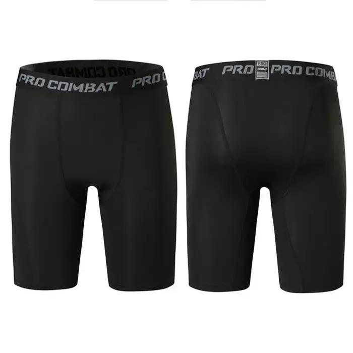 Leggings de sport à compression élastique pour hommes, pantalons de fitness, collants de gymnastique