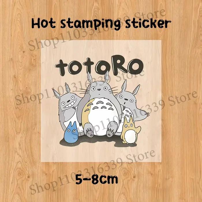 T-shirt Totoro pour enfants, en coton, à manches courtes, pour filles et garçons, t-shirt à col rond