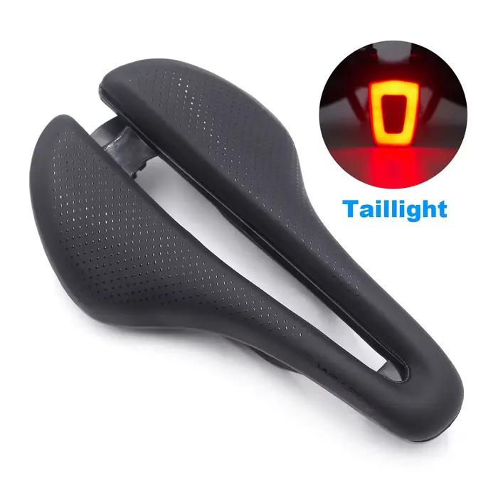 WALGUN Triathlon TT selle de vélo feu arrière route VTT selle vtt course prosostatique siège de cycl