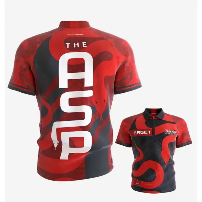Nathan Aspinall Playing Shirt Dart Zipper Polo Shirt Autumn Sports Dry Quickly Men's T-Shirt Childre