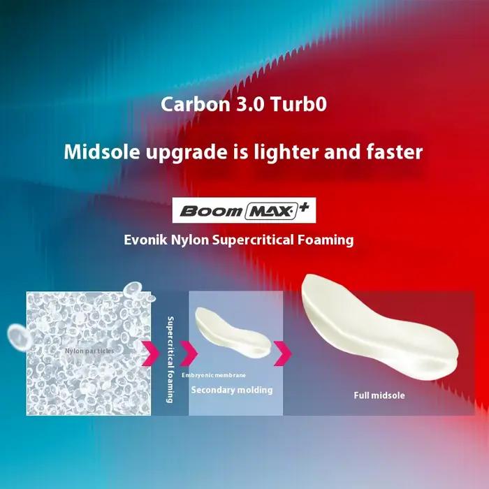 BMAI 3.0Turbo 42KM Marathon chaussures de sport pour hommes amorti chaussures de course pour hommes