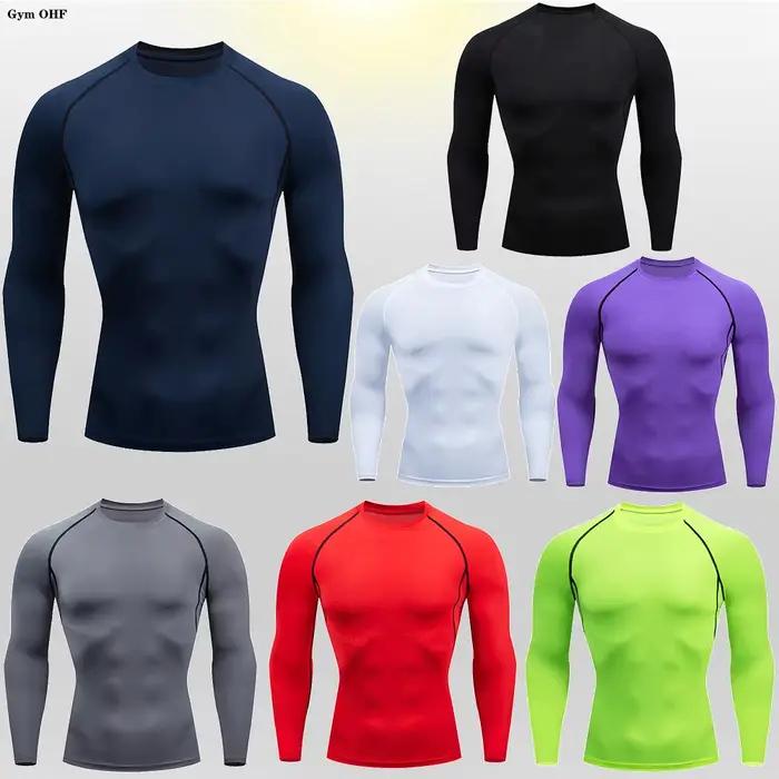 musculation sport homme tee shirt homme T-shirt Rashguard à manches courtes pour homme, vêtement de