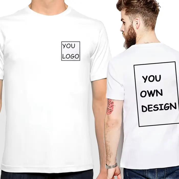 T-shirt personnalisé à séchage rapide pour hommes et femmes, faites votre logo design, texte imprimé