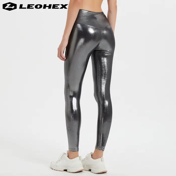 LEOHEX Yoga Leggings femmes Fitness Leggings pantalons de course respirant sport Leggings taille hau