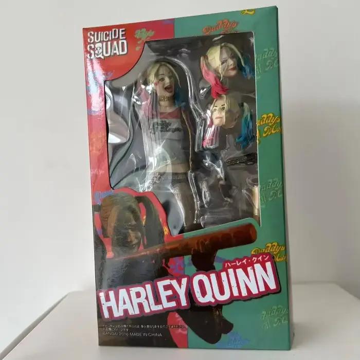 Figurines articulées Harley Quinn du film d'animation Suicide Squad, modèle PVC, jouets, décor de bu