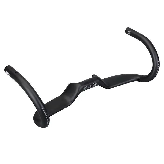 2024 Manche en gravier 14 ° Guidon de vélo en carbone, guidon aérodynamique, levage de chute, câbl