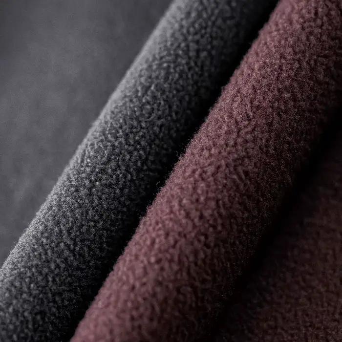 Maden Sweat-shirt à capuche en polaire décontracté, couleur unie, coupe-vent, avec masque facial, ha