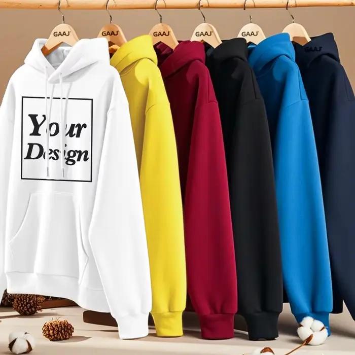 Sweat à capuche en coton personnalisé de haute qualité