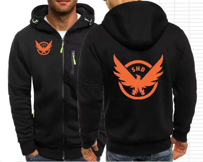 Veste à Capuche avec Fermeture Éclair pour Homme, Vêtement SHD, Tom Clancy, The Division CombThe Strategic Zones eland, PVD