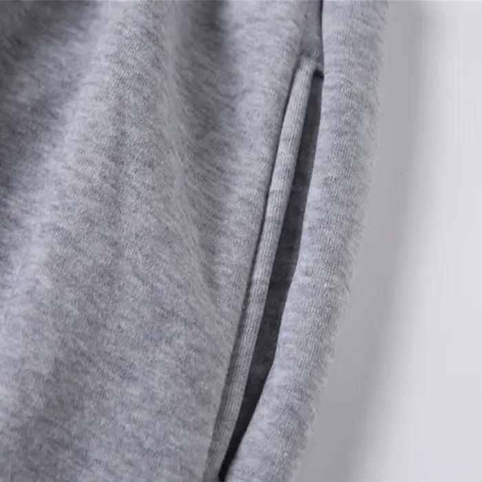 Pantalons De survêtement en polaire vierge vêtements De Jogging pantalons De survêtement hommes Joggers pantalons en gros pantalons De Sport blancs pour hommes pantalons De Hombre