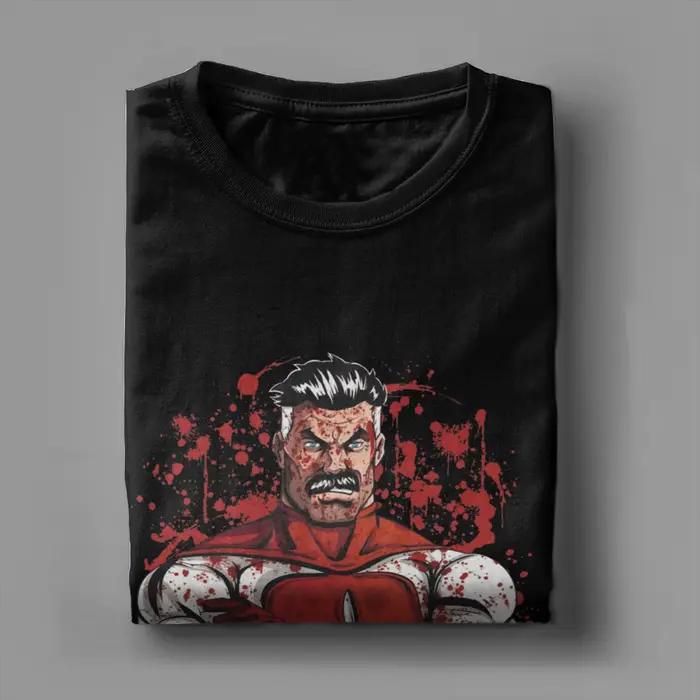 T-shirt Invincible Syntecso en coton 100% pour hommes, design Y2K drôle et moderne, polyvalent et respirant, idéal pour les activités quotidiennes et les sorties hip-hop