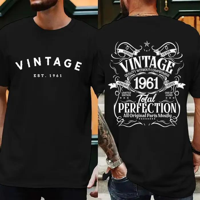 Casual 1966 Graphic Fashion T Shirt Vintage 1966 Total Perfection Shirt Men Women Short Sleeve 1960 To 1969 Birthday Year Tshirt