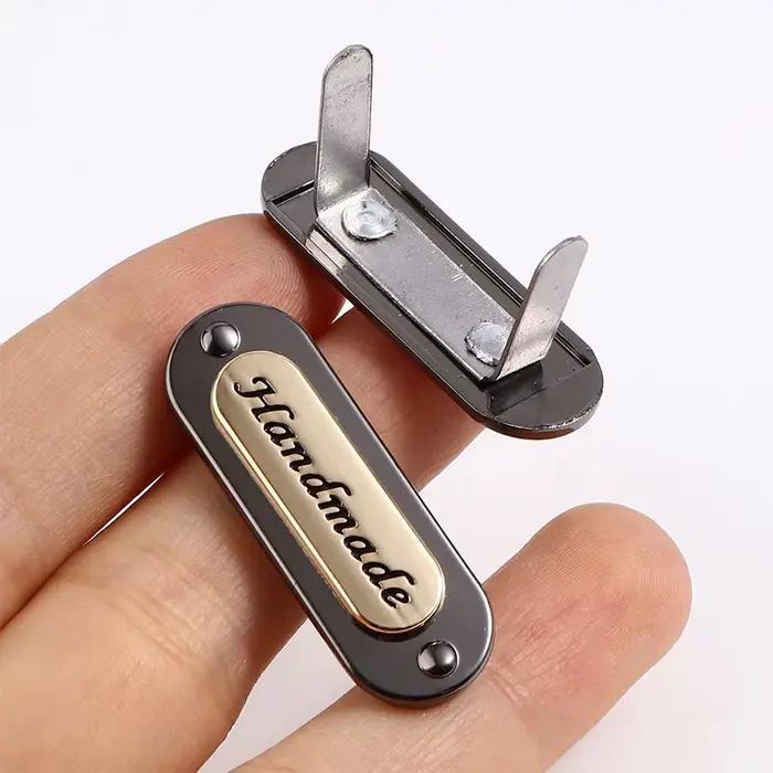 3 ensembles d'étiquettes métalliques pour bricolage