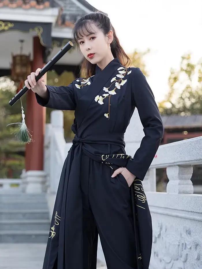 Vêtements traditionnels chinois Hanfu pour femme orientale