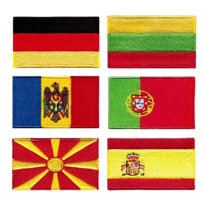 Islande 2.5 "drapeau brodé