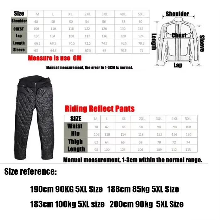 Veste et pantalon de course réfléchissants pour moto, veste imperméable, doublure en coton, tissu d'équipement de protection, Fjmoto, 4 saisons