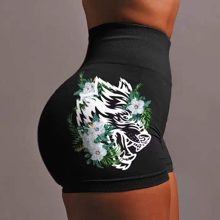 DARC SPORT Ensemble de trois shorts de sport taille haute