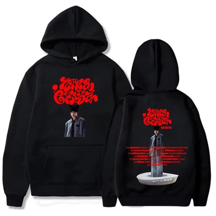 Arena Tour 2025 Nina Chuba sweats à capuche Sudaderas Para Mujer hiver femmes hommes vêtements chanteur impression