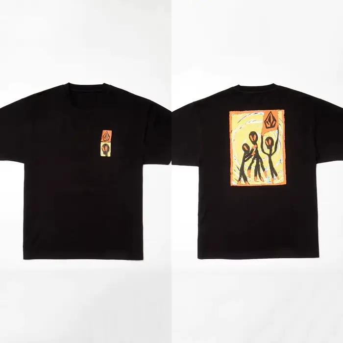 Volcom – T-Shirt en coton pour hommes et femmes