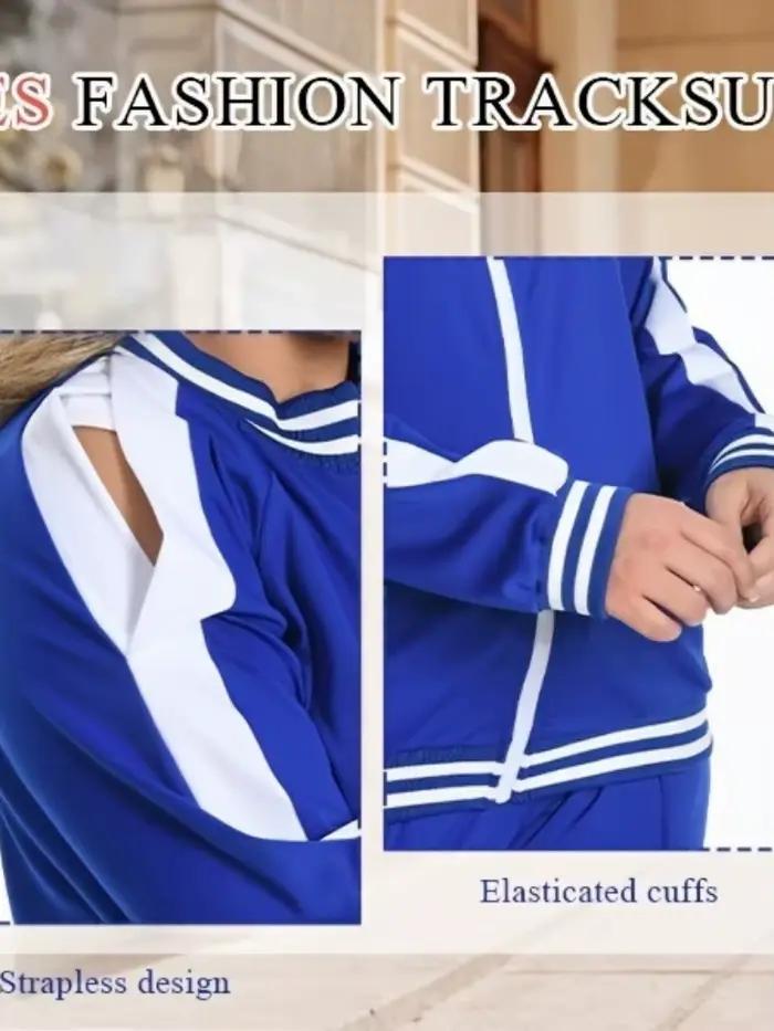 Wmstar femmes survêtement 2 pièces ensembles grande taille Jogging en gros à manches longues chemises pantalons