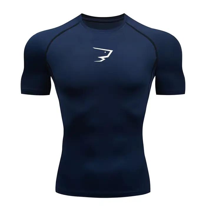 T-shirt de compression à manches courtes pour homme