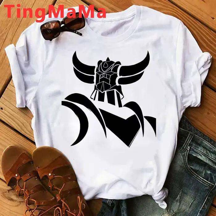 Goldorak T-Shirt hommes japonais Anime Mazinger Grendizer
