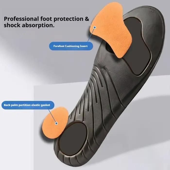 Semelles orthopédiques en graphène absorbant la transpiration pour hommes et femmes