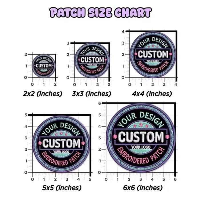 Patch brodé personnalisé avec nom à thermocoller | Écussons personnalisés pour sacs à dos, chapeaux, vestes