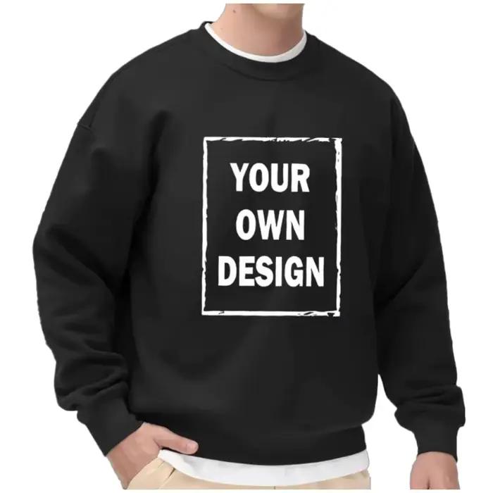 Pulls décontractés homme en polyester avec laine fine, logo personnalisable, tendance et confort pour hommes et femmes, occasions printemps et automne