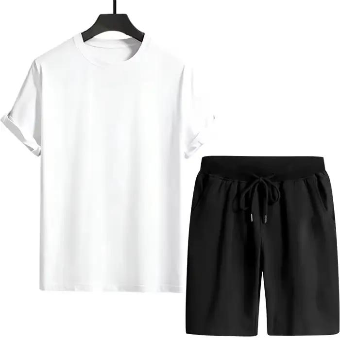 Ensemble de survêtement pour hommes : T-shirts et shorts de sport