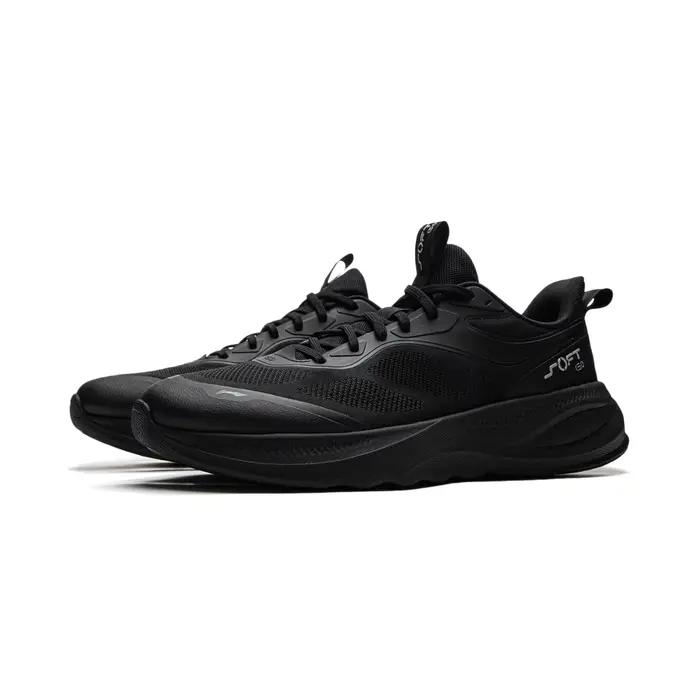 Li-Ning SOFT GO 2 V4 – chaussures de style de vie pour hommes, coussin COMFOAM, confortables, respirantes, baskets décontractées élégantes, AGLV091