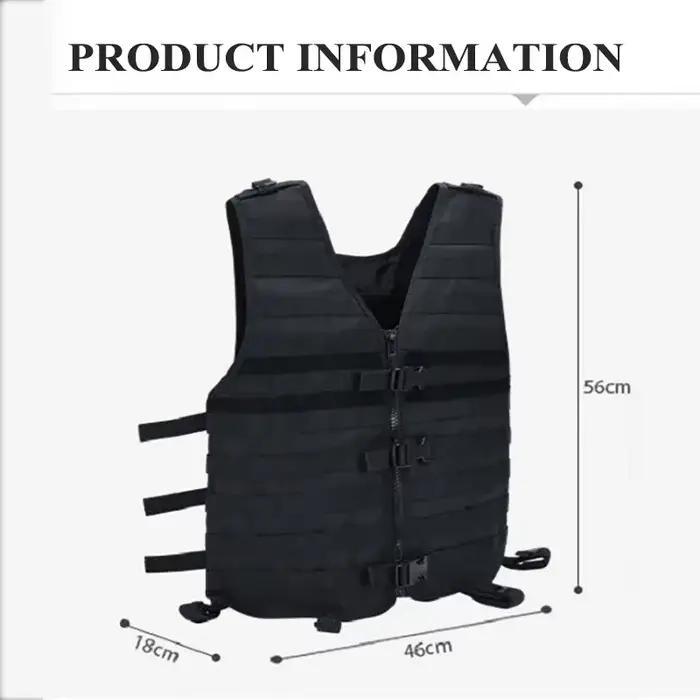 Gilet tactique Molle militaire Swat utilitaire Airsoft gilets Sports de plein air