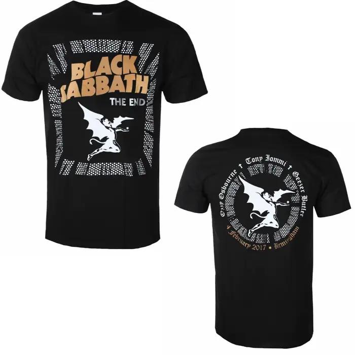 T-shirt en coton avec motif Black Sabbath Band