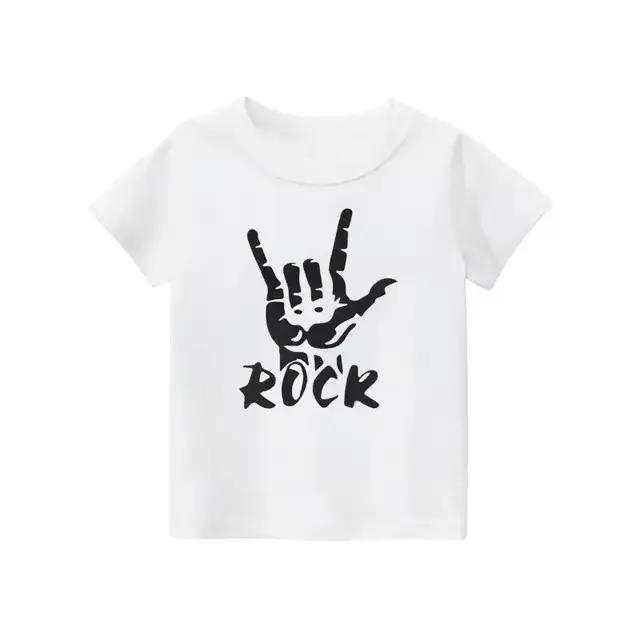 T-shirt à Manches Courtes pour Garçon et Fille