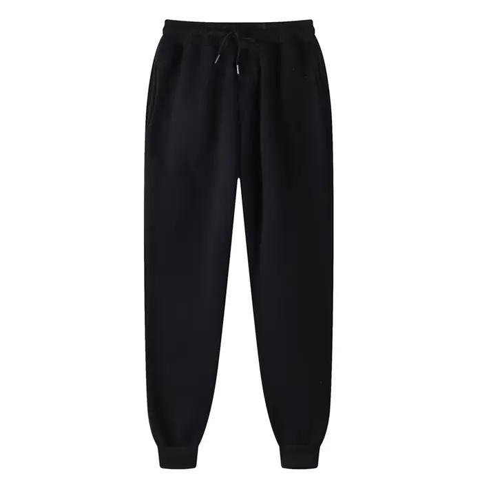 Pantalons De survêtement en polaire vierge vêtements De Jogging pantalons De survêtement hommes Joggers pantalons en gros pantalons De Sport blancs pour hommes pantalons De Hombre