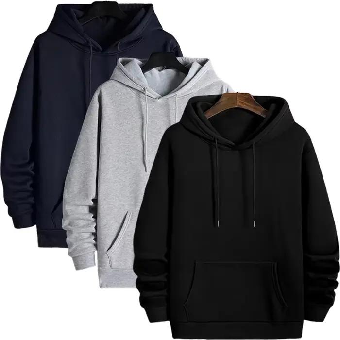 Ventes chaudes, nouveau survêtement pour homme, vêtements de sport décontractés de couleur unie, sweat-shirts pour le sport en plein air, jogging, sweats à capuche pour homme, vêtements de sport de ha