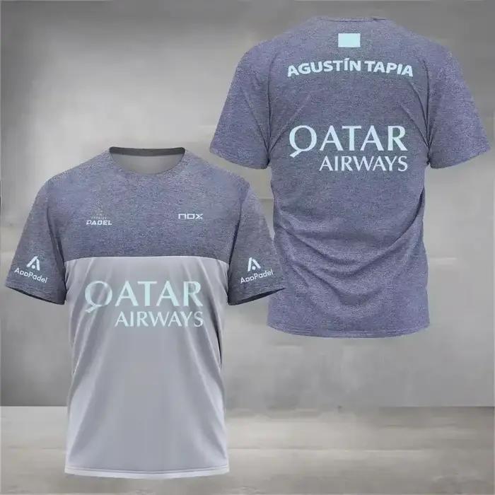 T-Shirt d'été à manches courtes pour hommes et enfants