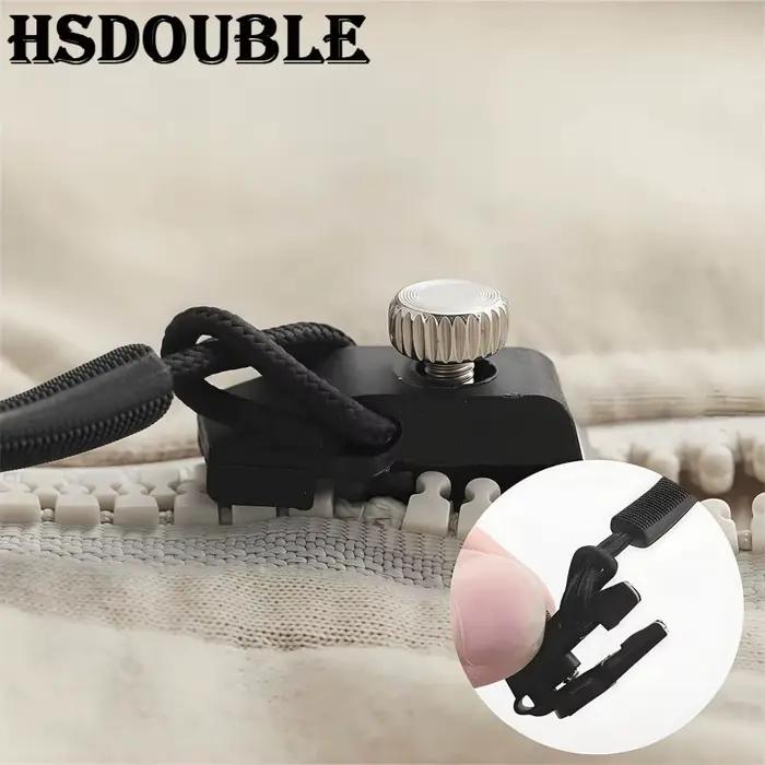 Kit de réparation de fermeture éclair universel, 3 à 24 pièces, tête de fermeture éclair détachable rapide et instantanée, curseur de fermeture éclair, sacs de veste, manteau, bricolage, couture